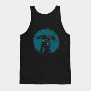 The monster from outerspace Tank Top